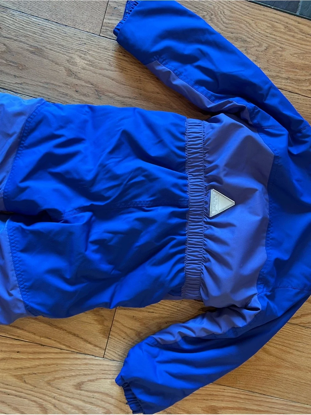 L.L. Bean Blue One-Piece Snowsuit 3T